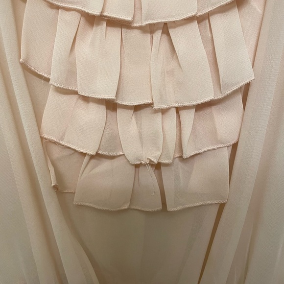 Baby Pink Ruffled Blouse - Picture 3 of 5
